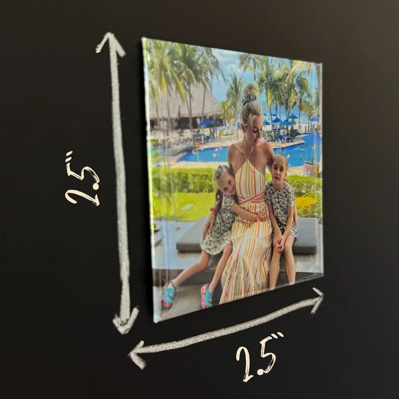 12 magnets personnalisés 2.5 * 2.5